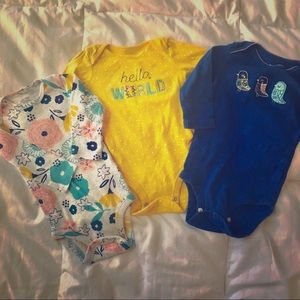 Long sleeve onesies